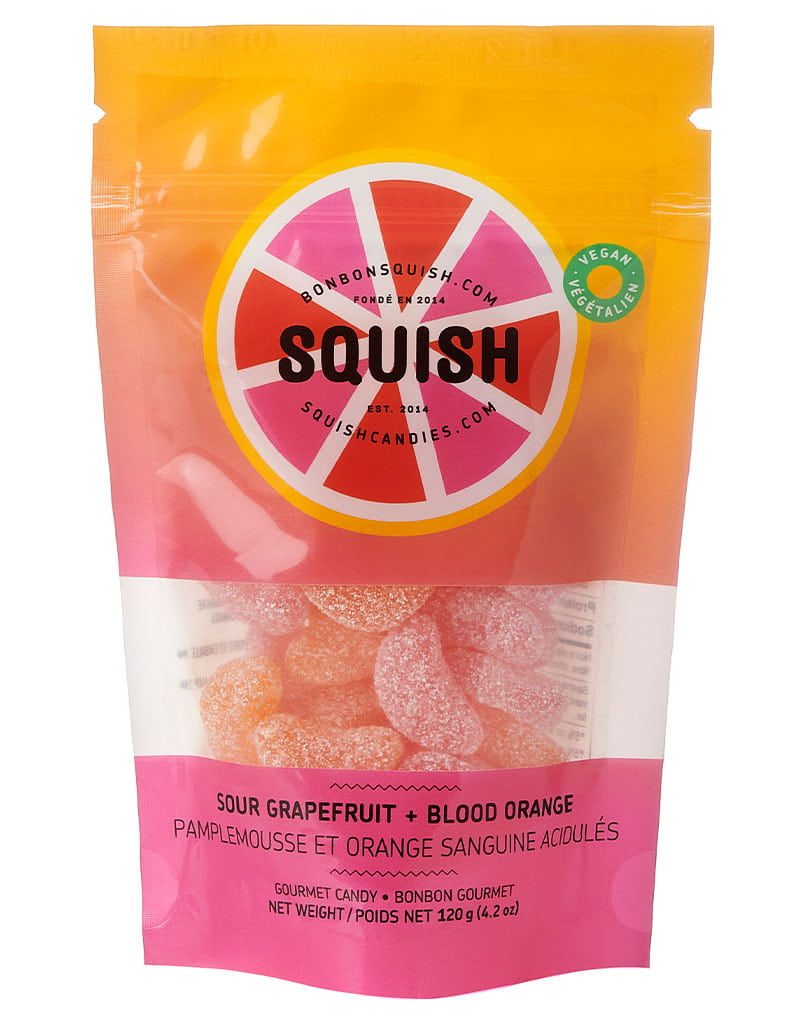 Pamplemousse et Orange Sanguine Acidulés Végétalien