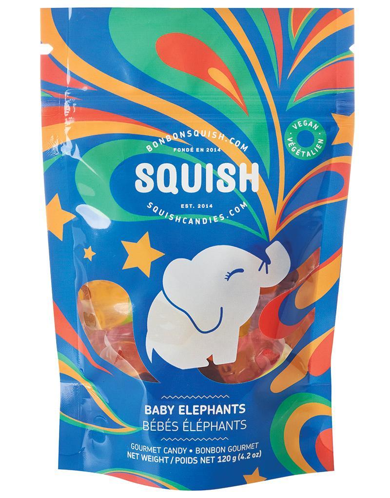 Bébés éléphants végétaliens