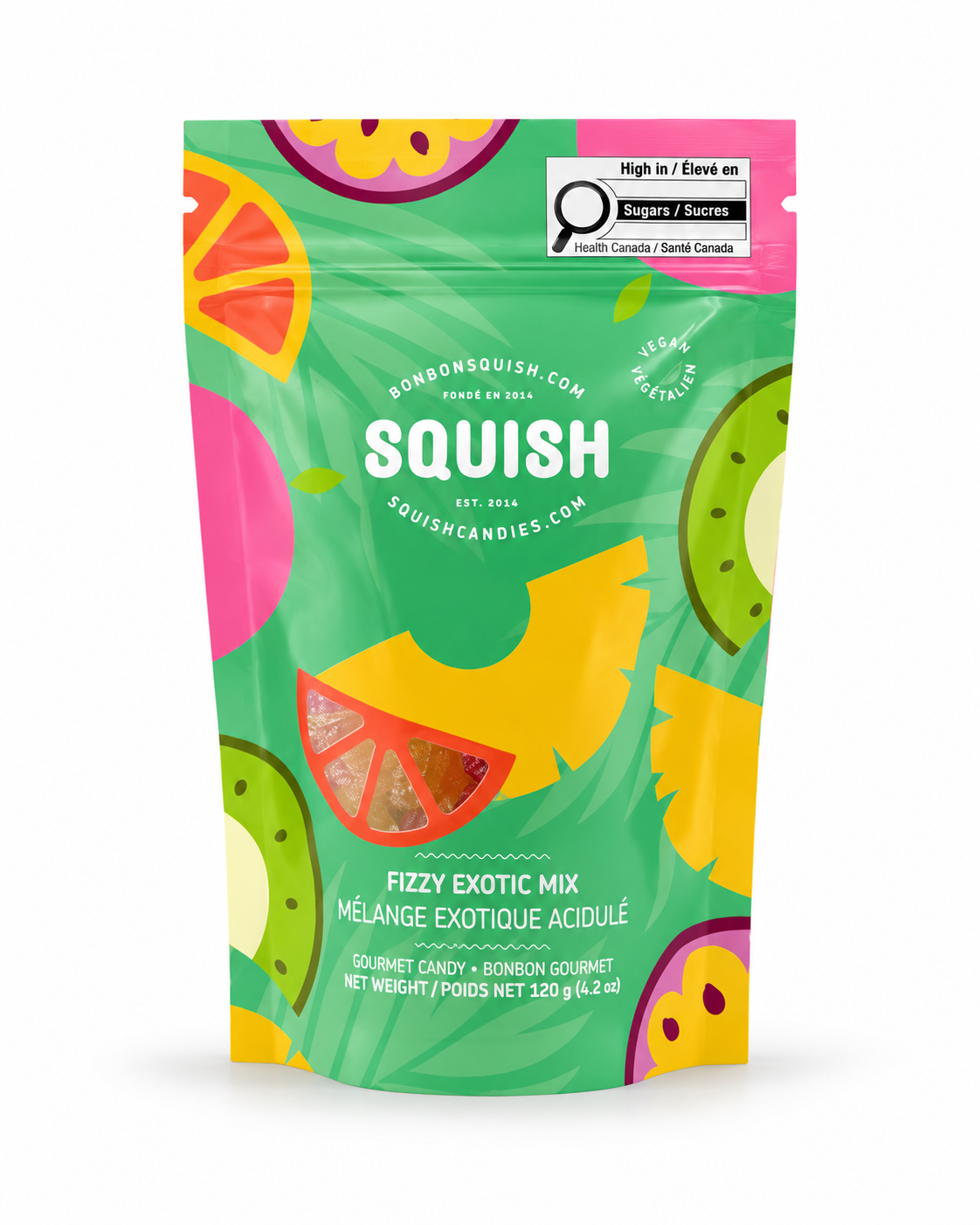 Mix exotique acidulés