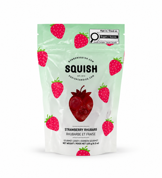 Rhubarbe et fraise